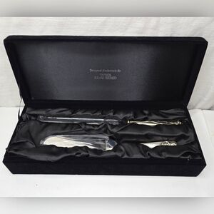 Things Remembered - Stainless Steel Wedding Cake Knife Cutter & Spatula HEART